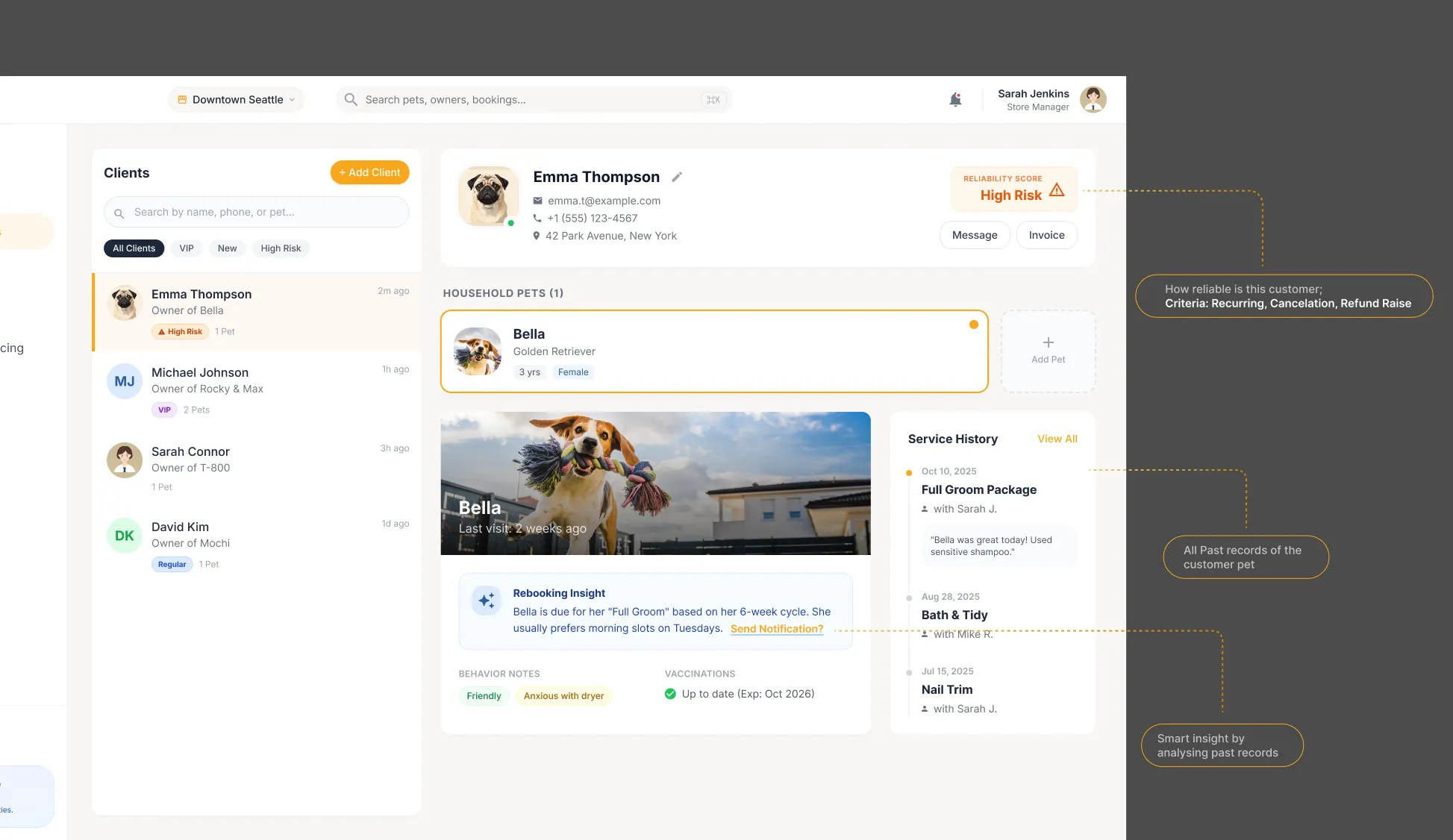 Wagfurr Client Management