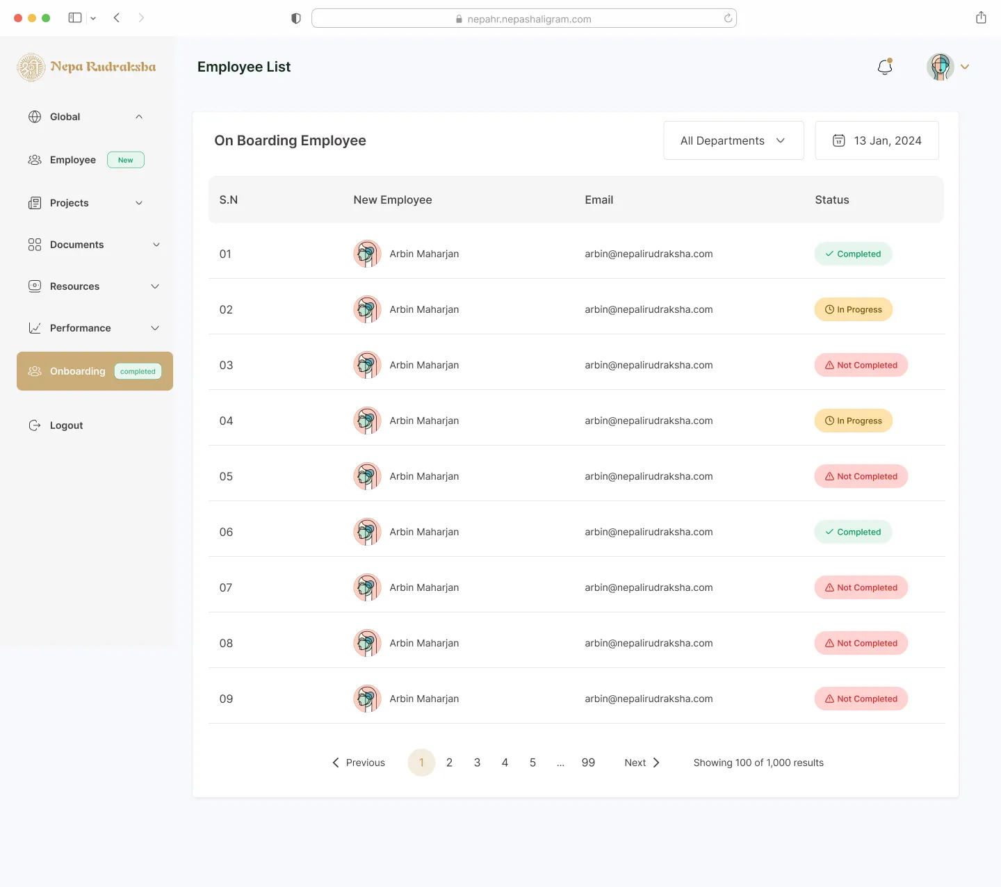 Advanced Administrative Filter