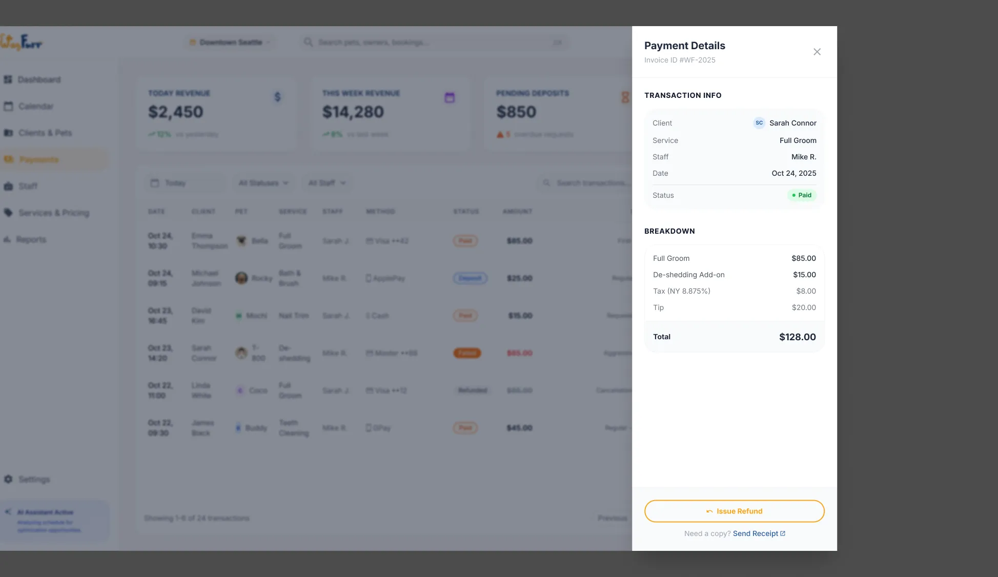 Wagfurr Refund Issue Flow